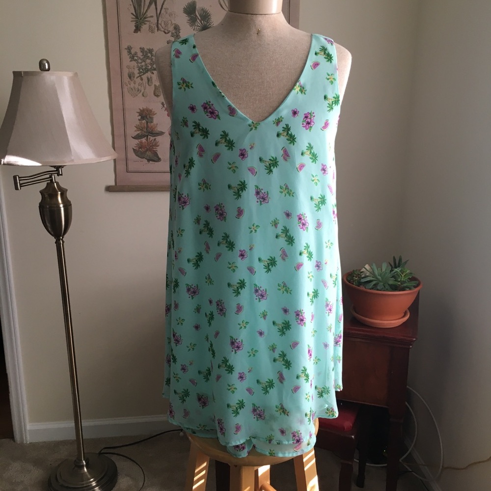 ModCloth Tropical Sundress